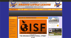 Desktop Screenshot of orangelittleleague.org